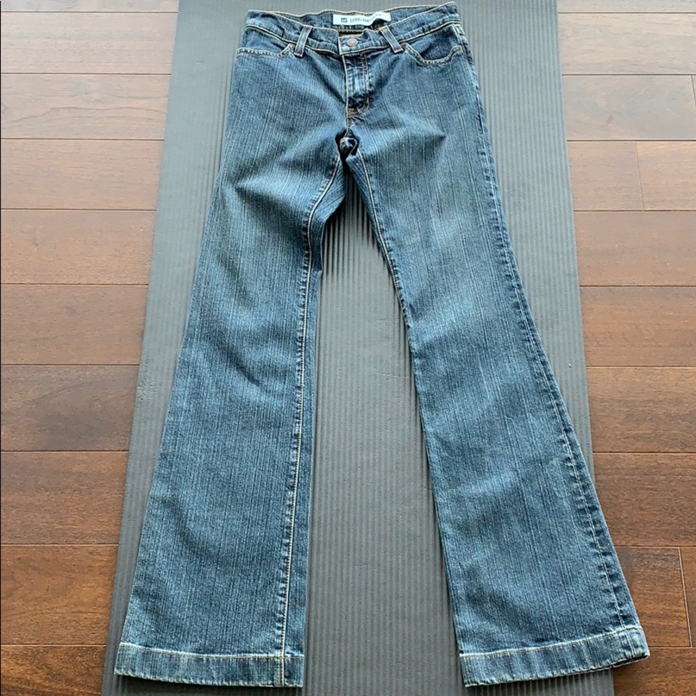 Long and Lean stretch GAP jeans